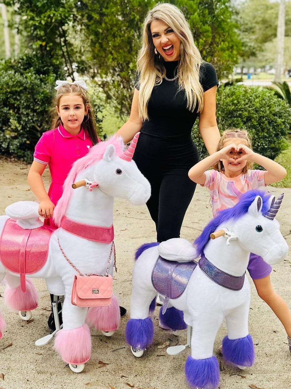 Riding into a world of magic and laughter! Michelle and her girls are living their best unicorn dreams! Could this be the ultimate family adventure? 💗💜@themichellehammons #ponycycle  #ponycycleunicorn  #unicornlovers  #christmasideasforkids  #holidaygifts