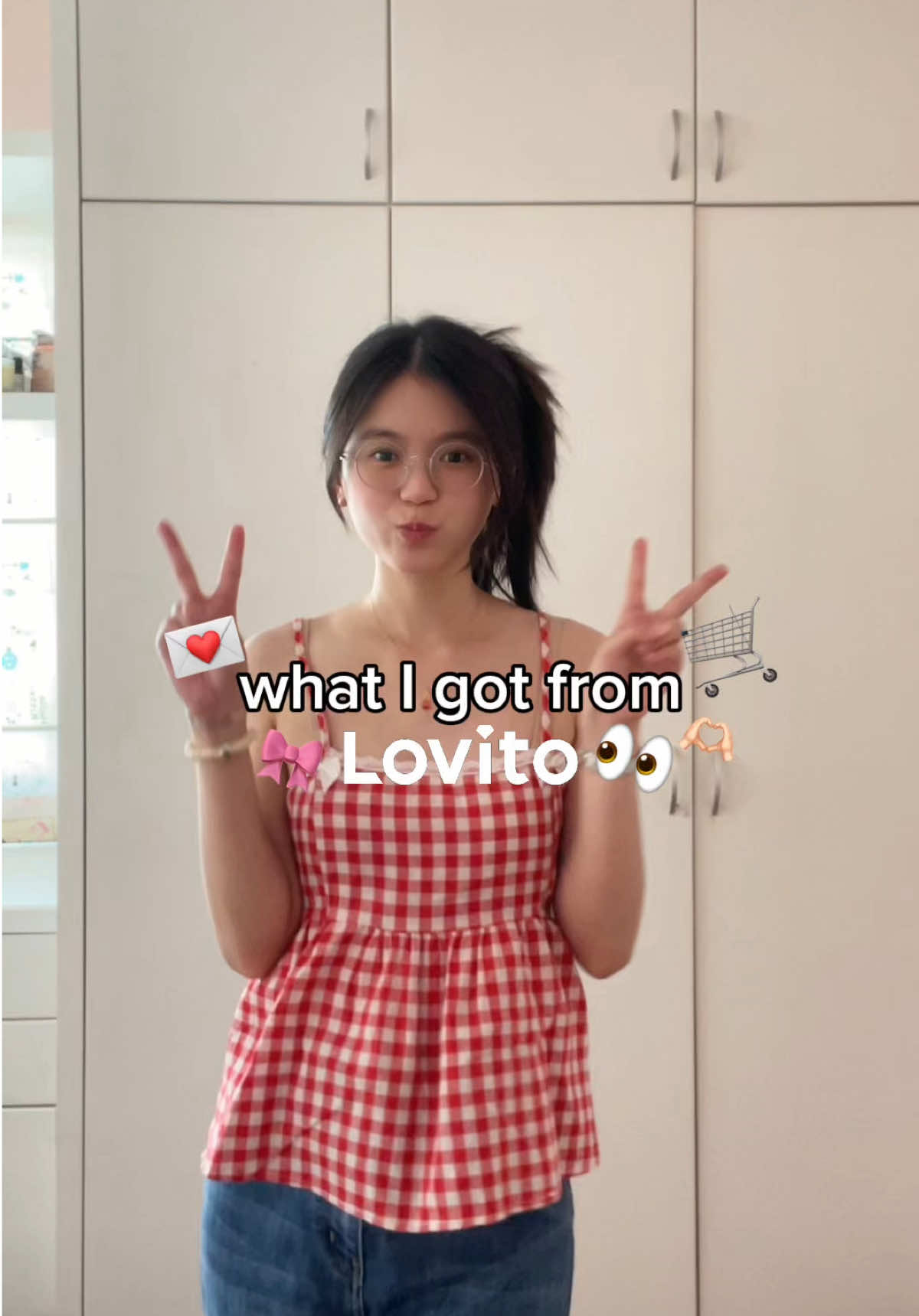 what I got from @LOVITO 👀🧺🙌🏻 ค้นหา LOVITO NOOK ที่แอพ 🍊 จะได้ส่วนลดเพิ่มน้า >< 🌈🥳 #lovito #fashion #outfits #outfitideas 