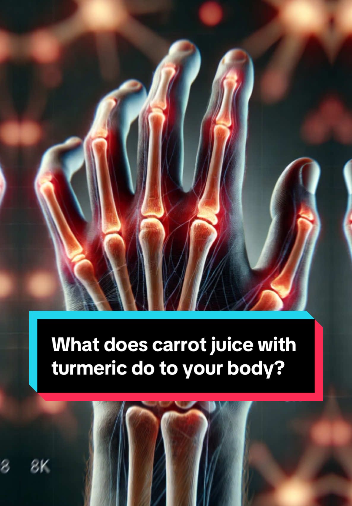 What does carrot juice with turmeric do to your body? #health #turmeric #healthtips 