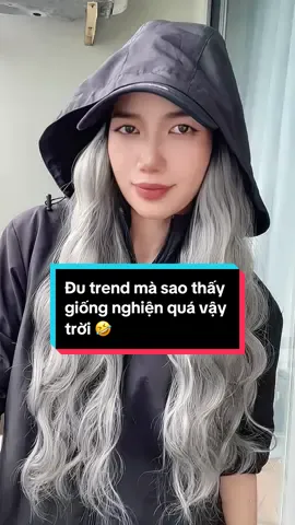 Đu trend mà giờ nhìn lại giật mình tưởng đâu bị….n.g.h.i.ê.n 🤣🤣🤣 #tocmaiphantan #gocnghiengthanthanh #trending #tocgiamu #mutocgia #tocgiabichvan 