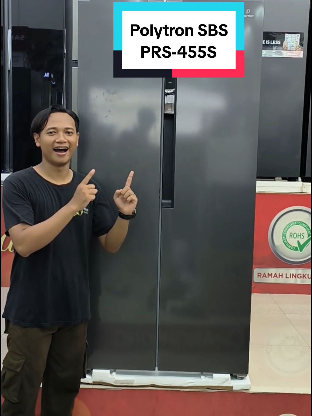 Kulkas Polytron SBS PRS-455S, Lemari es Inverter #kulkas2pintu #lemaries #kulkasinverter #elektronikrumahasik #terbaru2024 #elektronikmurah #elektronik #kulkaspolytron #fyp #viral #templatecapcut 