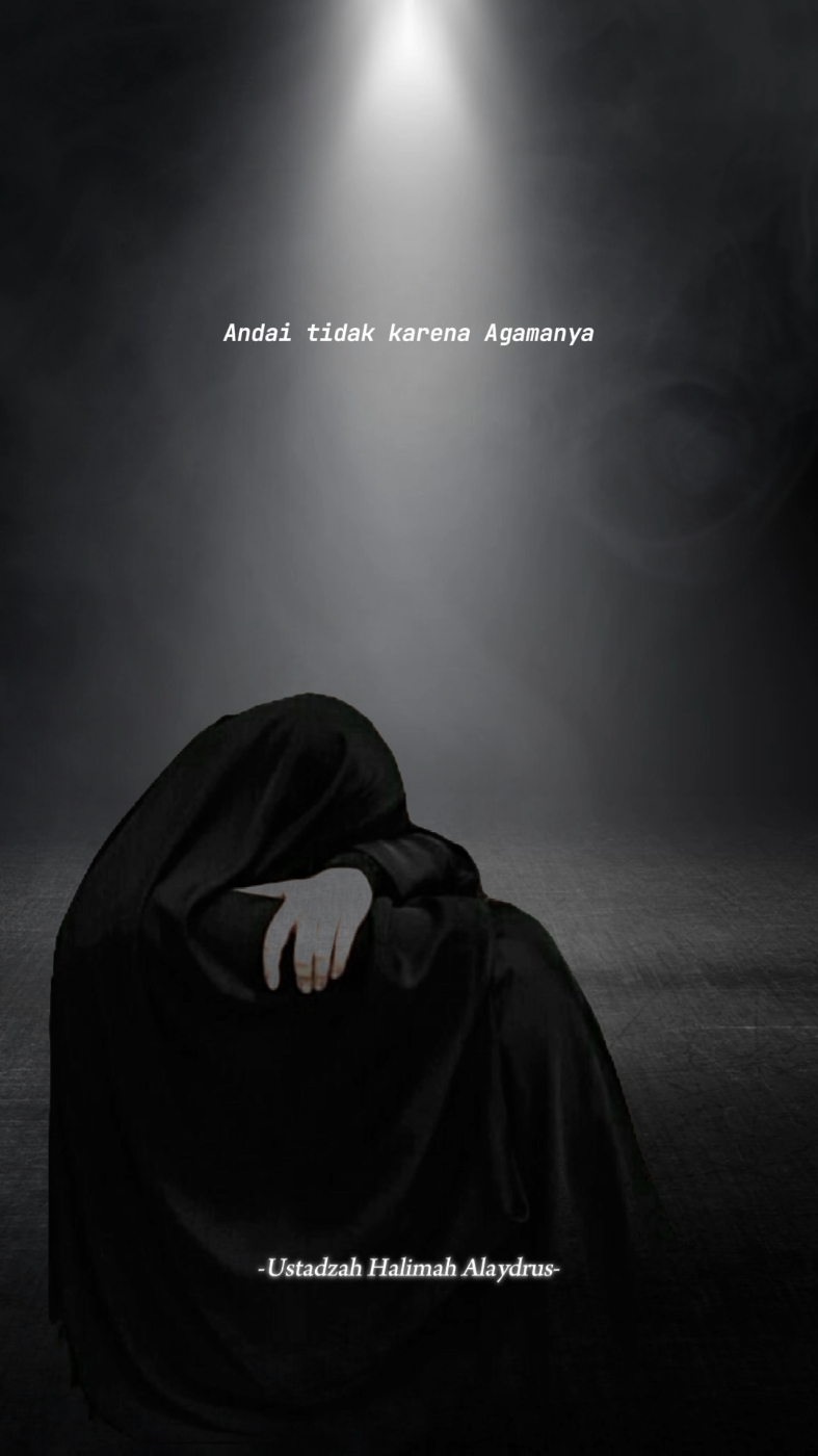 Titik terendah seorang wanita...?  Adalah ketika dia menangis  dalam diam, tanpa suara.  Percayalah itu sakitnya luarrr biasa.  🌹🌹🌹 #wanitahebat #ustadzahhalimahalaydrus #islamic_video #fypage 