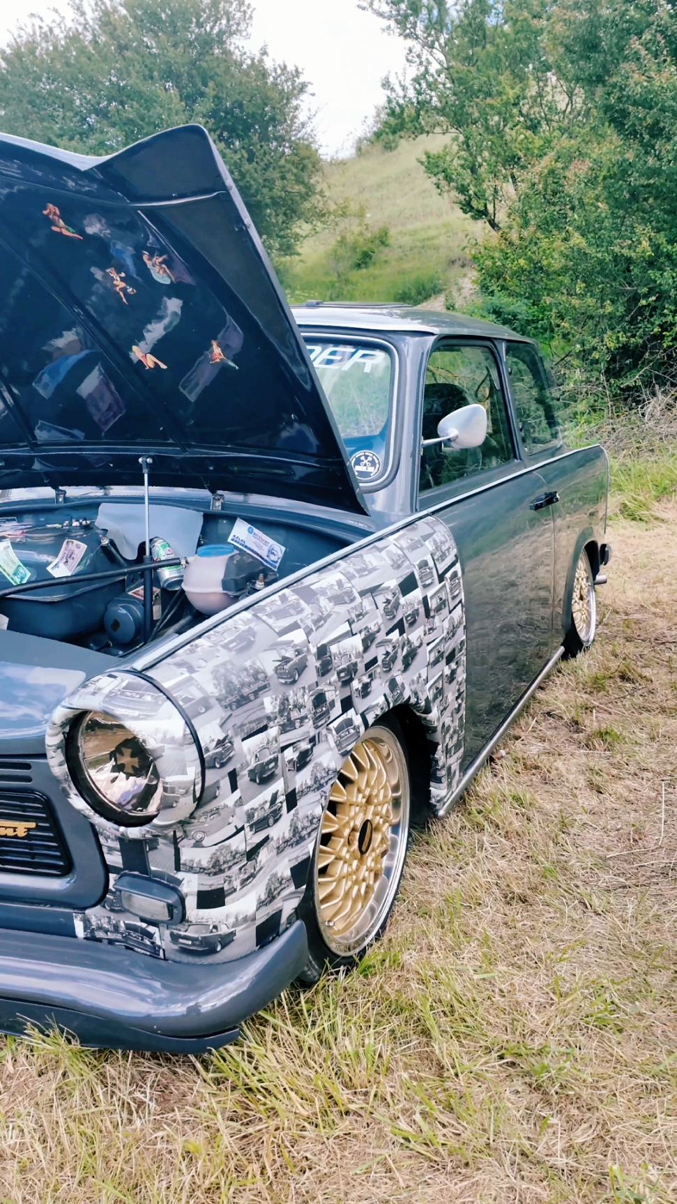 🏁🏁Trabant Umbau beim OMI Treffen 🏁🏁  #trabant #lowddr #gta #vebsachsenring #ifa #ossi #trabanttuning #tiefergelegt #tuningtreffen #simson #wartburg #barkas 