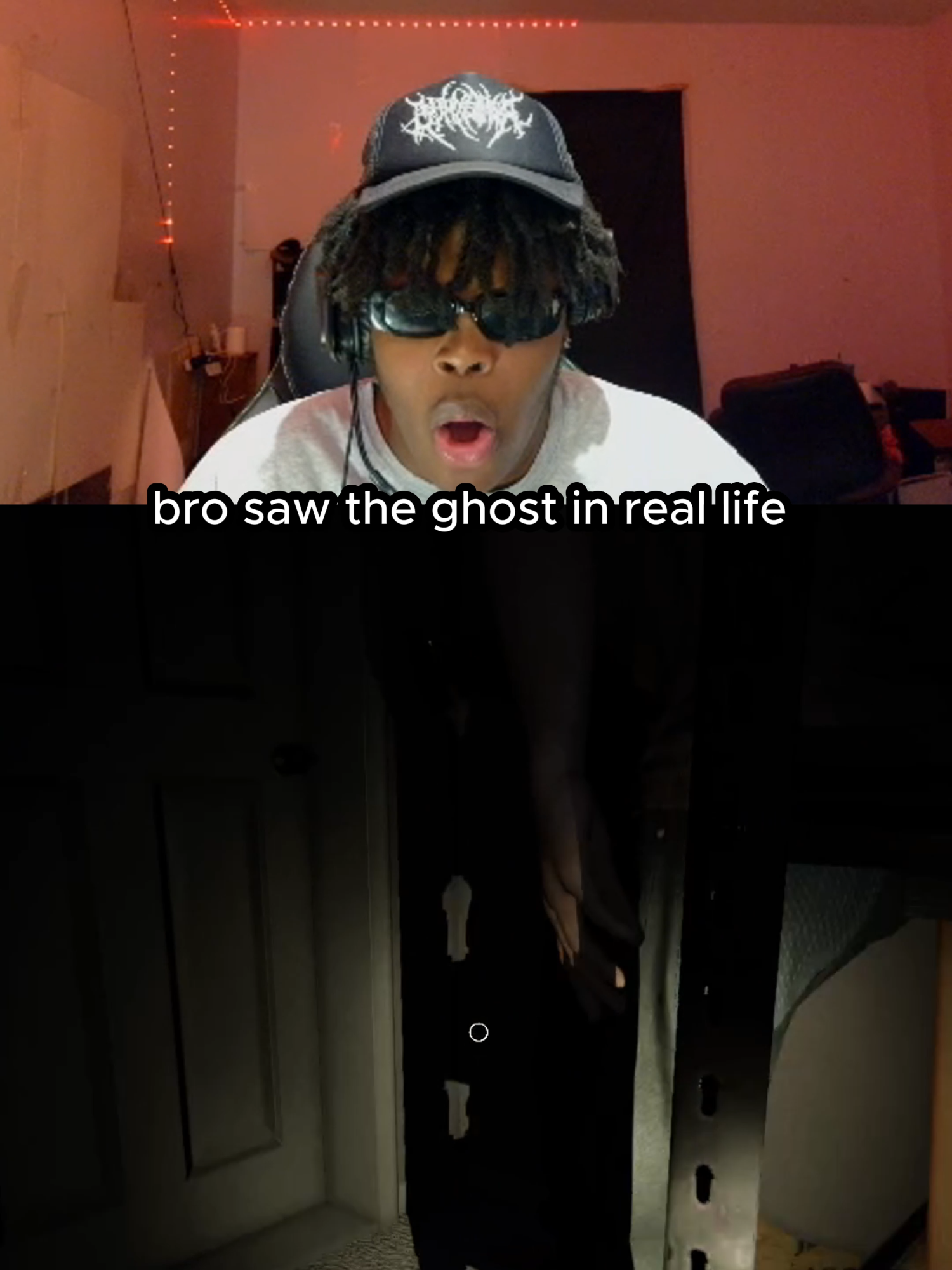 bro screamed like the ghost was in his room 😂 (Twitch/YT: HeyyVance) #phasmophobia #scarygames #jumpscare #fypage #viral