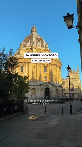 How to spend 24 hours in Oxford with @Marriott Bonvoy 🇬🇧 AD 🛏️Stay: Check into Courtyard by Marriott Oxford City Centre, a cosy and friendly base for exploring. Expect castle views, minutes on foot to the main sites, and a rooftop terrace overlooking the city. Marriott Bonvoy has 30+ brands in more than 10,000 destinations, so you can elevate your stay whatever your travel plans.  ✅Things to do: Book a tour of the @bodleianlibraries, climb the tower of the University Church of St Mary’s for sweeping city views, spend an afternoon exploring the nearby @blenheimpalace, or enjoy a quiet peruse of the shops in the @thecoveredmarket.  🍽️Where to eat: @arbequinaoxford for the most sensational Spanish-inspired tapas, @hamblinbread for the vanilla bun of your dreams and @sartorellispizza for simply phenomenal woodfired pizza.  Save this one if you’re visiting Oxford soon ✨ #MarriottBonvoy #Oxford #VisitOxford #VisitEngland #England #OxfordFood