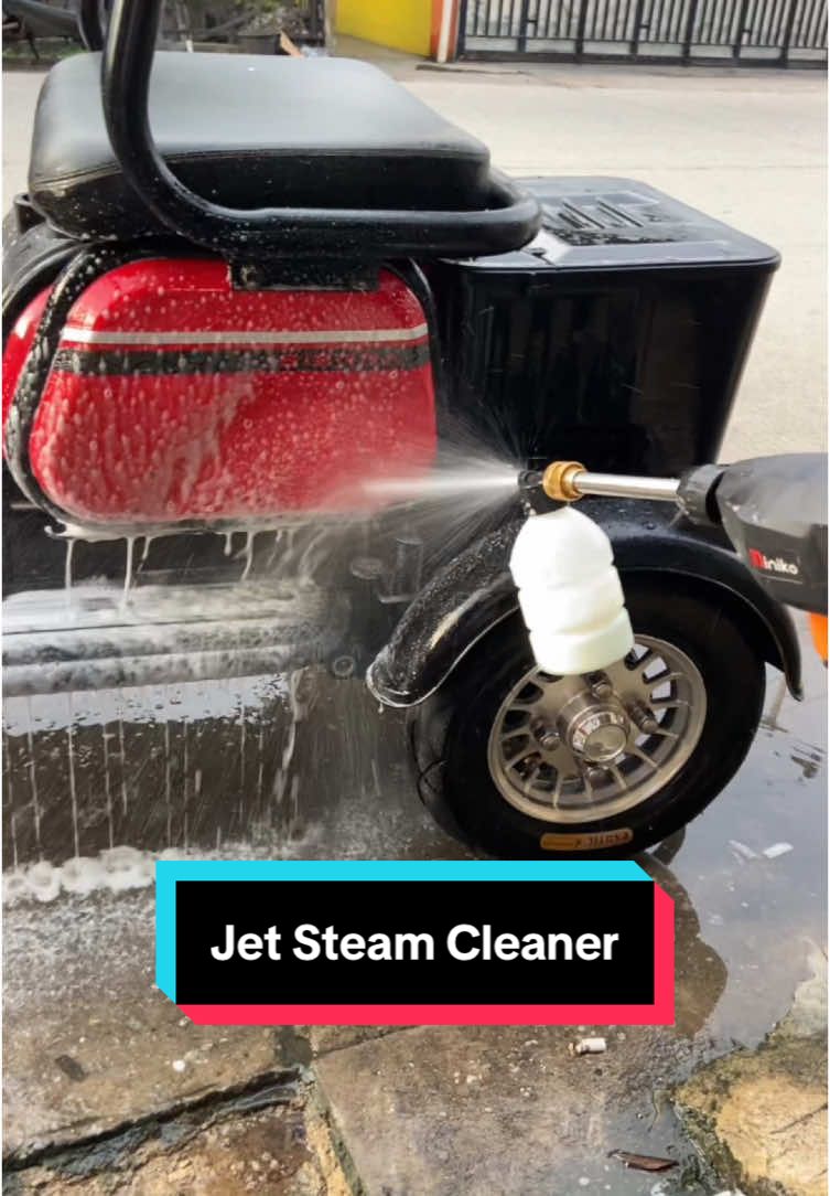 Jet Steam Cleaner 21V, alat cuci kenderaan #jetsteam #jetsteamcleaner #alatcucimotor #alatcucimobil #alatcucikendaraan 