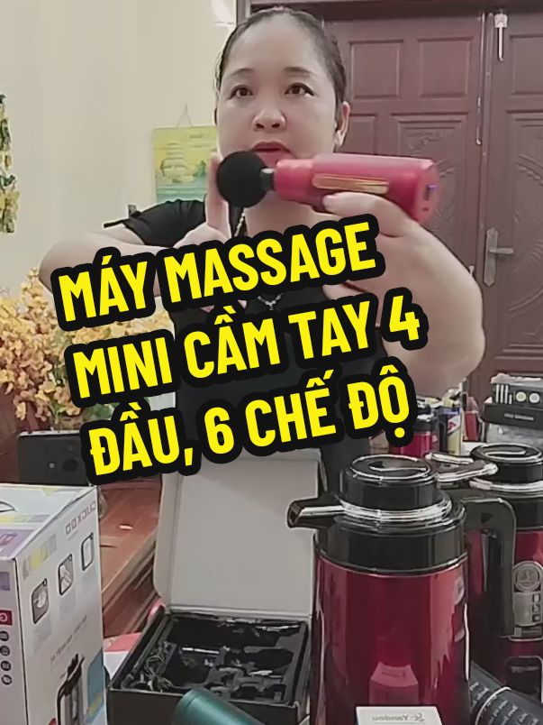 Máy massage mini cầm tay 4 đầu, 6 chế độ#xuhuongtiktok2024❤️🌈✔️tym❤️💞70tayninh #xuhuong2024tiktok❤️🌈✔️🤟🤟🤟story #xuhuongtiktok2024❤️🌈✔️tym❤️💞70tayninh 