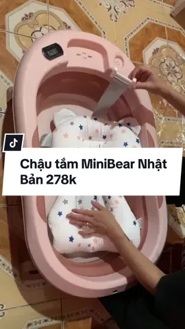 Chậu tắm MiniBear Nhật Bản