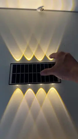 8led Solar Waterproof Outdoor Wall Light #walllight #outdoorwalllighting #luckyled #lampu 