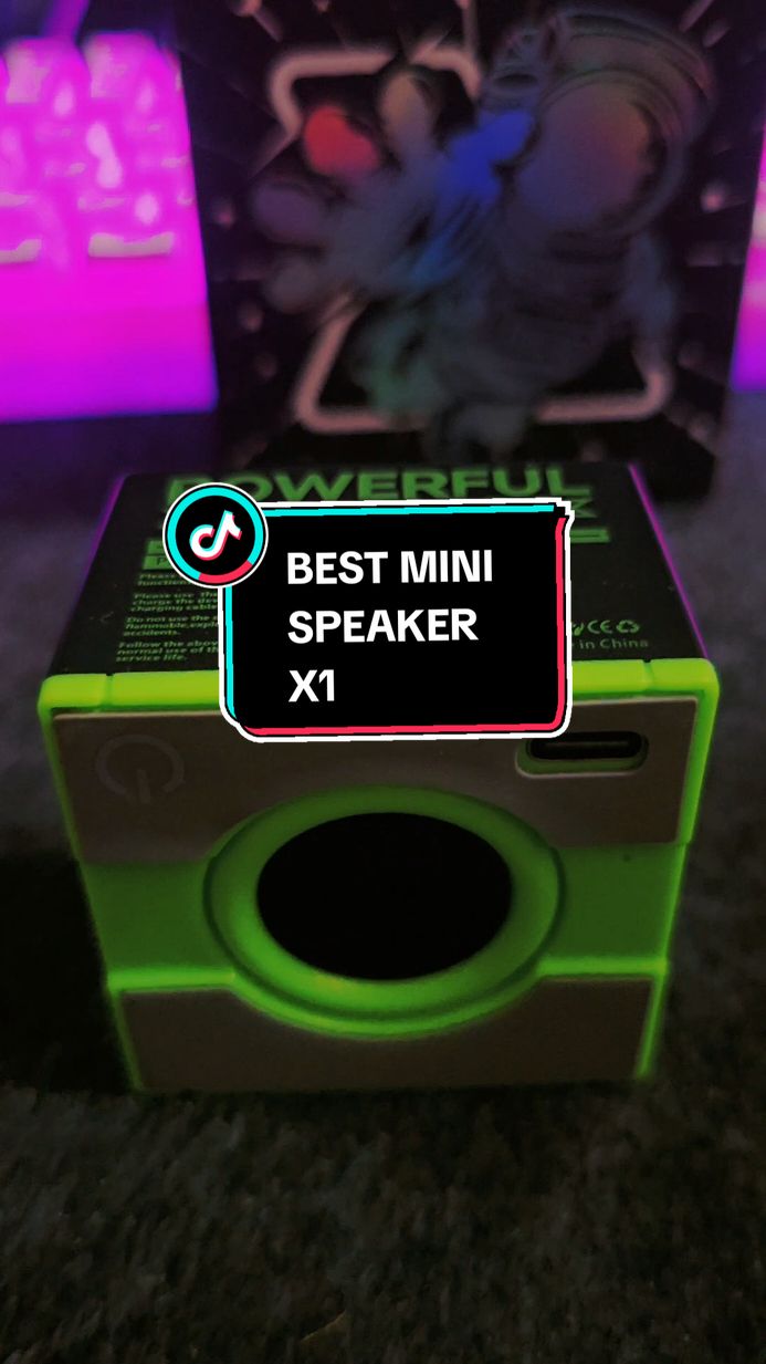 Best Mini bluetooth Speaker. X1  #minispeaker #bluetoothspeaker #stereo #speakerbluetooth #x1speaker 