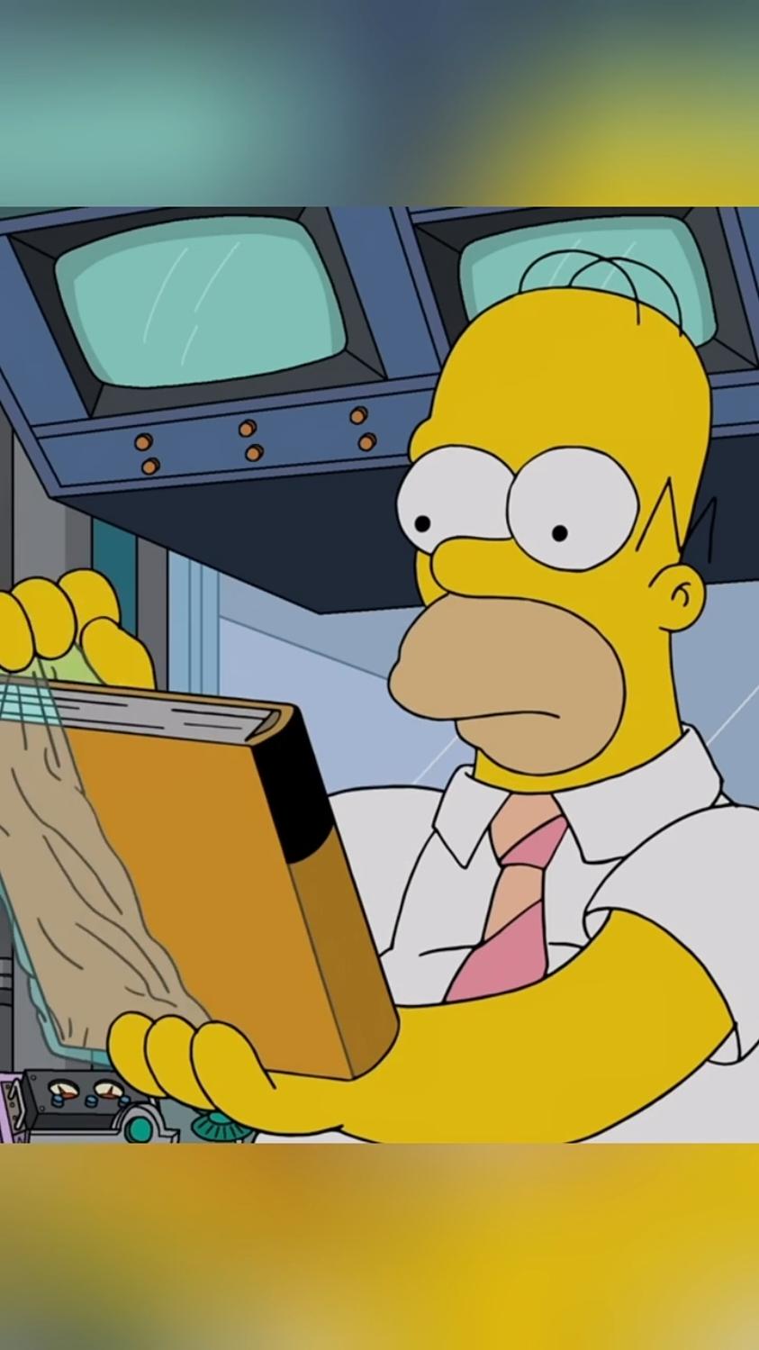 Los simpson Homero va temprano al trabajo #lossimpson #peliculas 