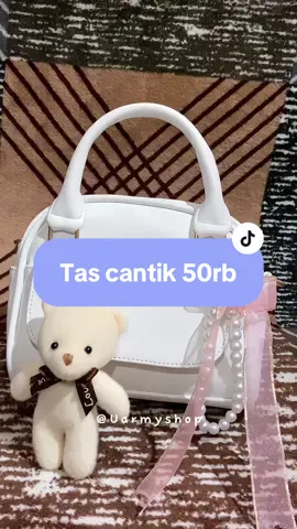 Secantik ini udah gratis gantungan & boneka nya🥰 #tas #tasslempang #wanita #TasSelempang #fyp #tiktok #CapCut #affiliate 