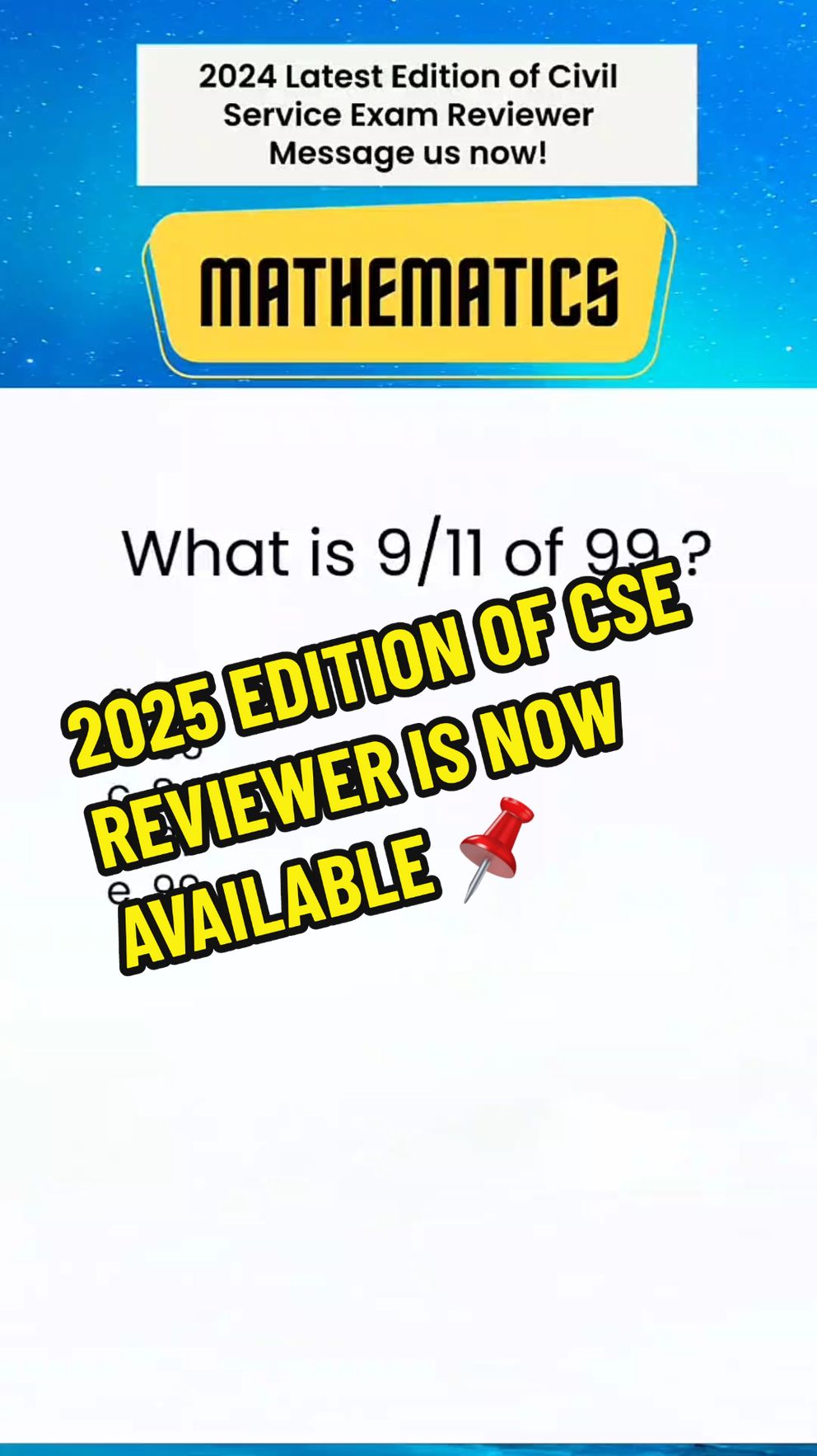 PERCENTAGE TRICKS 💯 Civil service exam reviewer#civilserviceexam #civilserviceexam2025 #civilserviceexamreviewer #civilserviceexamreview 