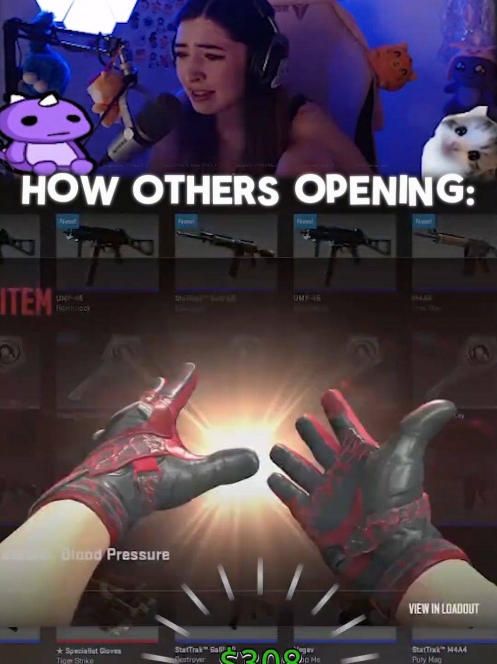 Bro opened too much gold.#fypシ #fypage #fyp #foryoupage #counterstrike2 #cs2 #cs2skins #cs2gameplay #skins #foryoupage 