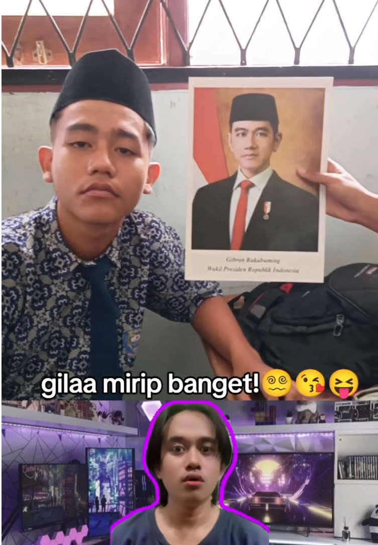 Hah satu kelas sama wakil presiden😱 Sc : @r1zkyy  #gibran #gibranrakabuming #reaction #reactionvideo #ngakakkocak #giansquad 