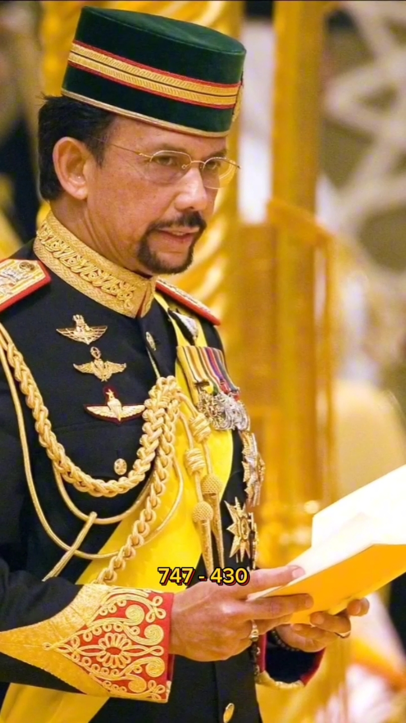 Bukti Kekayaan Sultan Brunei yang Tajir Melintir #bruneidarussalam 