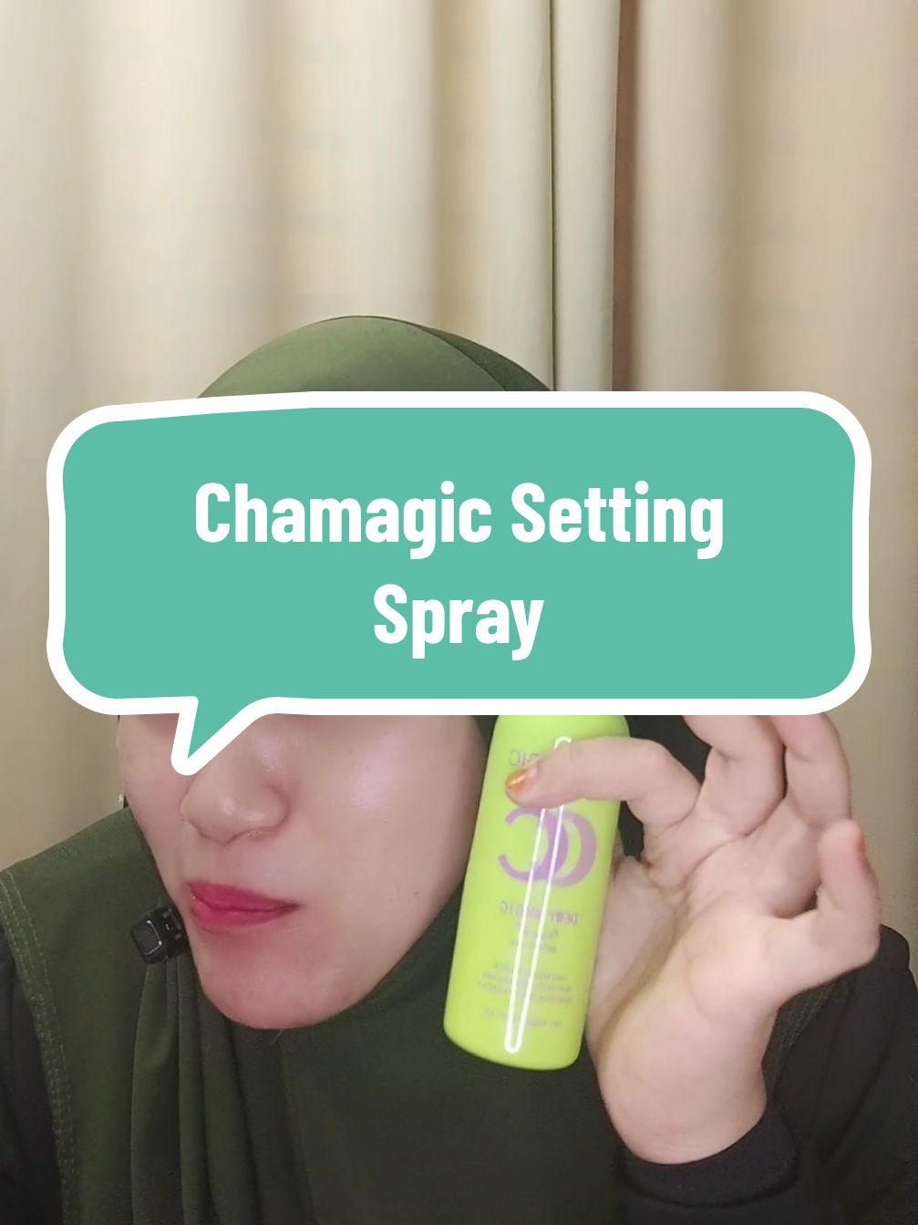 Chamagic setting spray #settingspray 