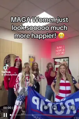 Just something I’ve noticed that #maga #women always look more happier, more content and gernally more optimistic. Don’t you agree? @Donald Trump 2024 @MagaWomen  #trump #maga #trump2024 #donaldtrump #trumpvance #usa🇺🇸 #magahats #foryoupage #fyp #redwave #reactions #magawomen #usa #usatiktok #react #2024 