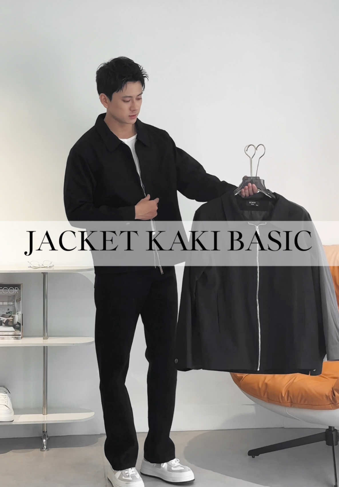 Jacket KAKI BASIC / hot trend năm 2024 với 3 phối màu trung tính cực dễ mặc, dễ phối đồ #xuhuong #roway 