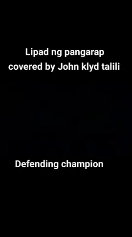 Lipad Ng pangarap covered by John klyd talili Defending champion TNT kids #mgakafarmers🌾🌾🌴🌴 
