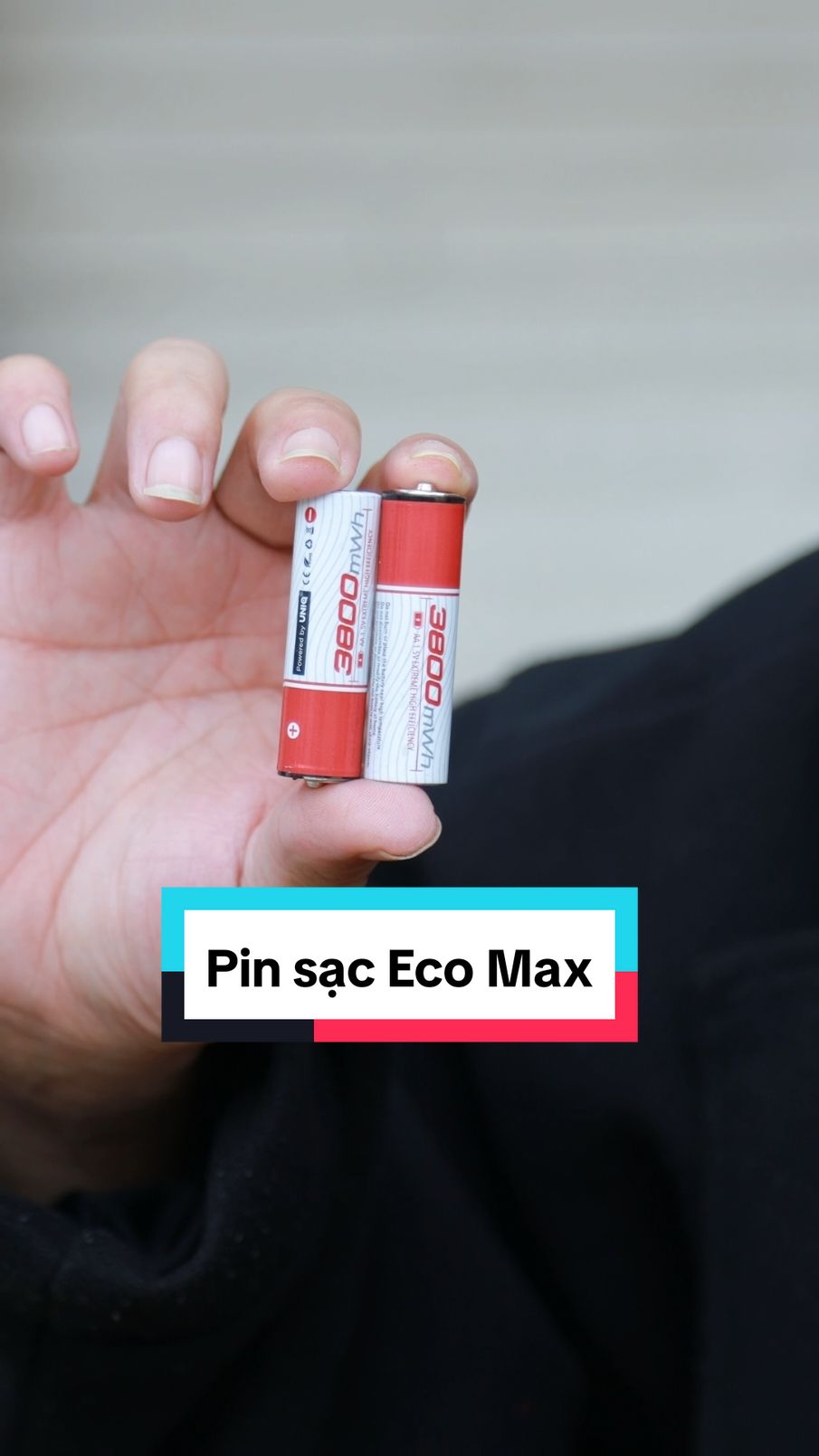 Review Pin tiểu có thể sạc lại được AA AAA UNIQ EcoMax sạc type C 1.5V tiện lợi | Đức Giáo Sư #pinsac #pinsacaa #pinsacaaa #UNIQ 