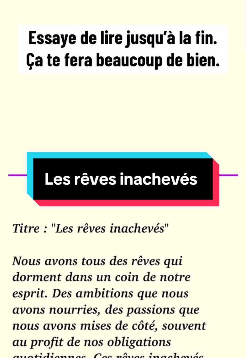 Ameliore ton niveau d’éloquence. #Apprendresurtiktok #clublecture #éloquenceplus #exerciceeloquence #lirerapidement #eloquencetexte #elocutionbiensexprimer #apprendreàbiensexprimer #eloquence #teleprompteur #francetiktok🇫🇷 