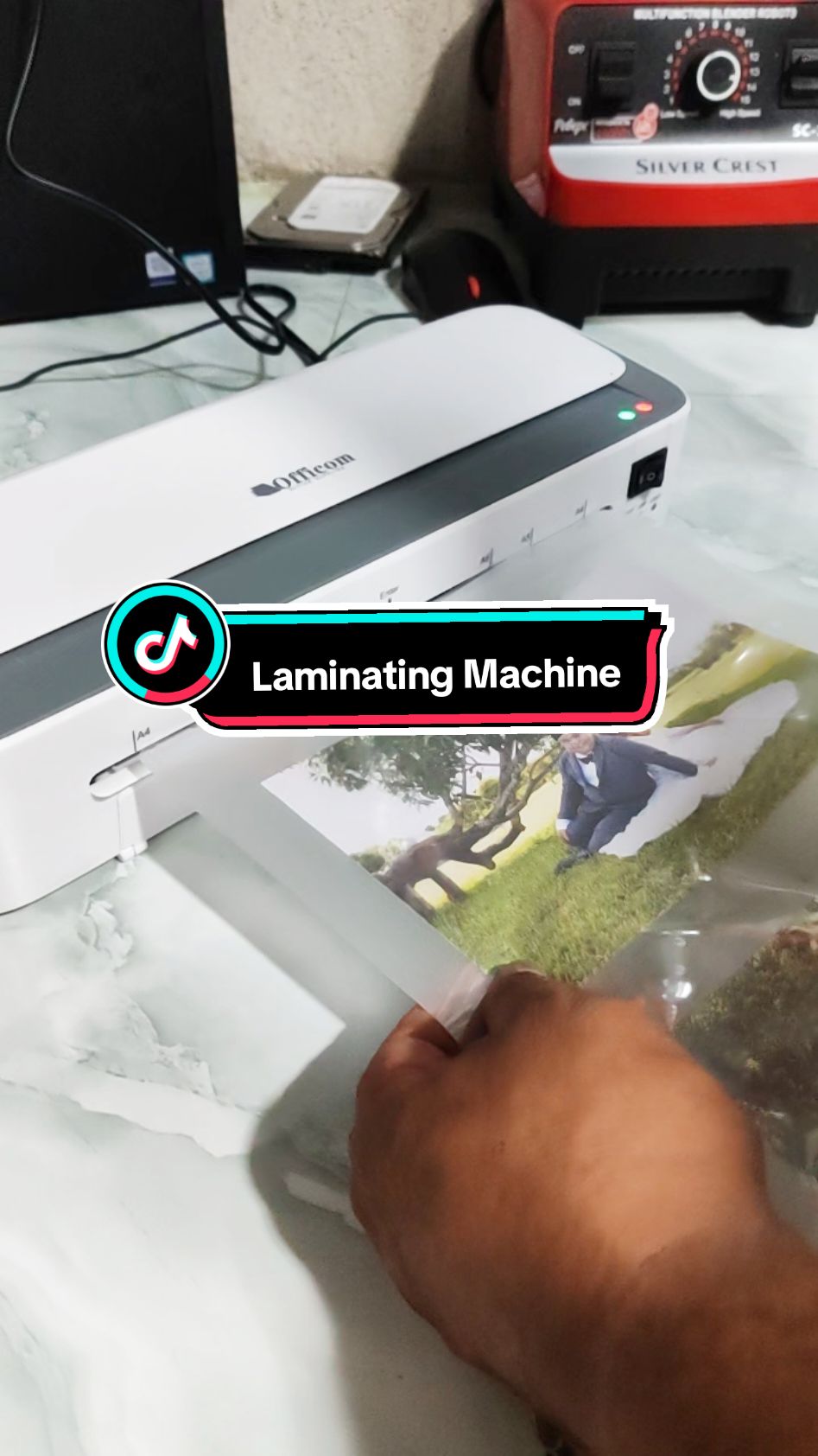 Perfect for students, teachers and sa mga Photo shops. #Laminator #laminatormachine #laminatingmachine #fyp #TikTokShop 