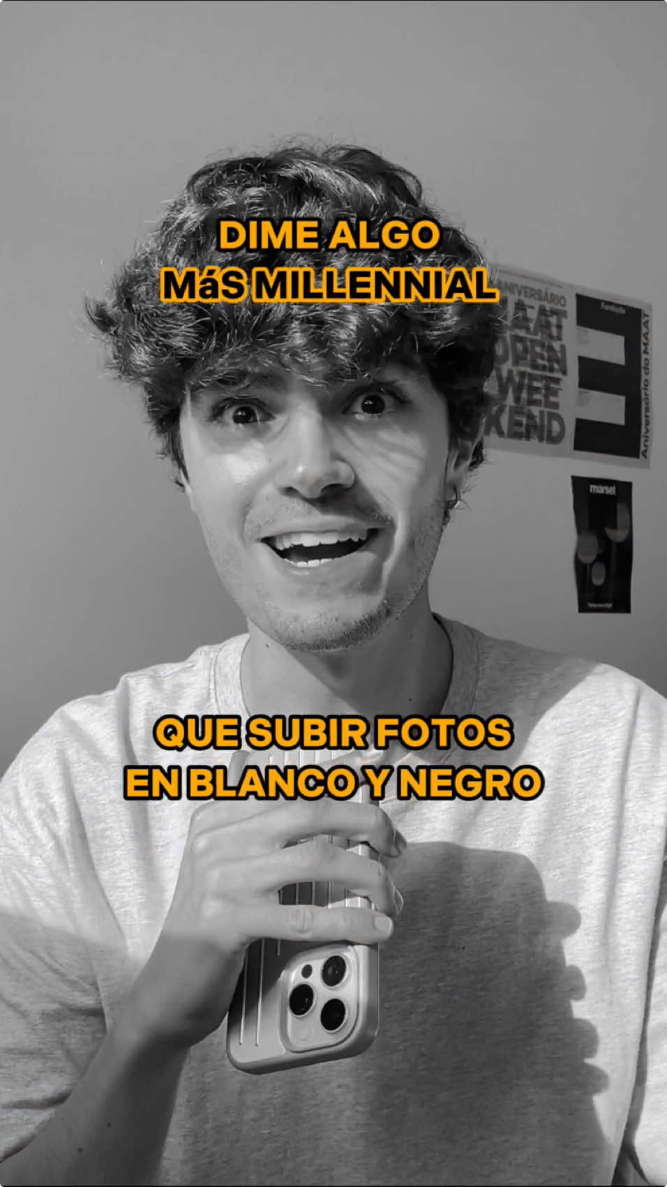 subir fotos en blanco y negro es muy millennial por tu parte 🖐🏻 #generaciones#millennial#millennialsoftiktok#blancoynegro#byn#redessociales#rrss#tiposdepersonas#genz#generacionz#humor#opinion#edicion  