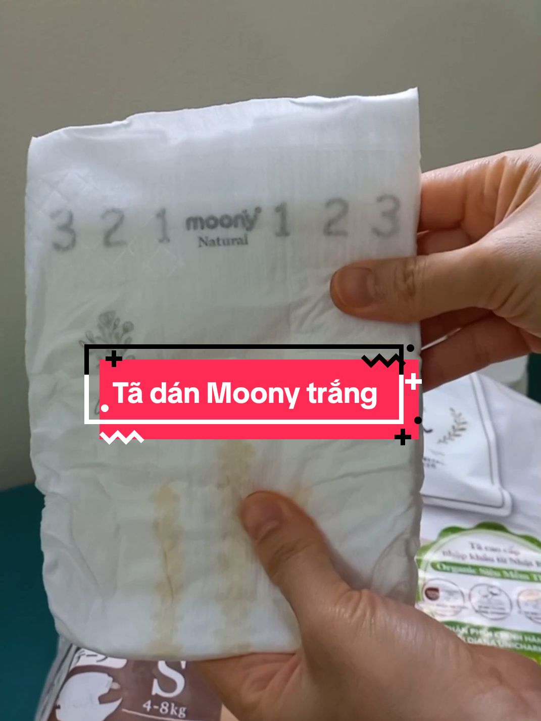 Review tã dá Moony trắng #mevabe #reviewbimsua #bimmoonytrang #bimmoony #moony 