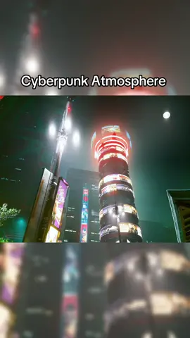 Night City is beautiful #cyberpunk2077 #cyberpunkedgerunners #nightcity #rlbeez 