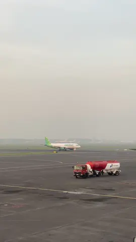 [ Suasana ] Juanda di pagi hari #sunrise #juanda #airport #fyp #masukberanda #citilink 