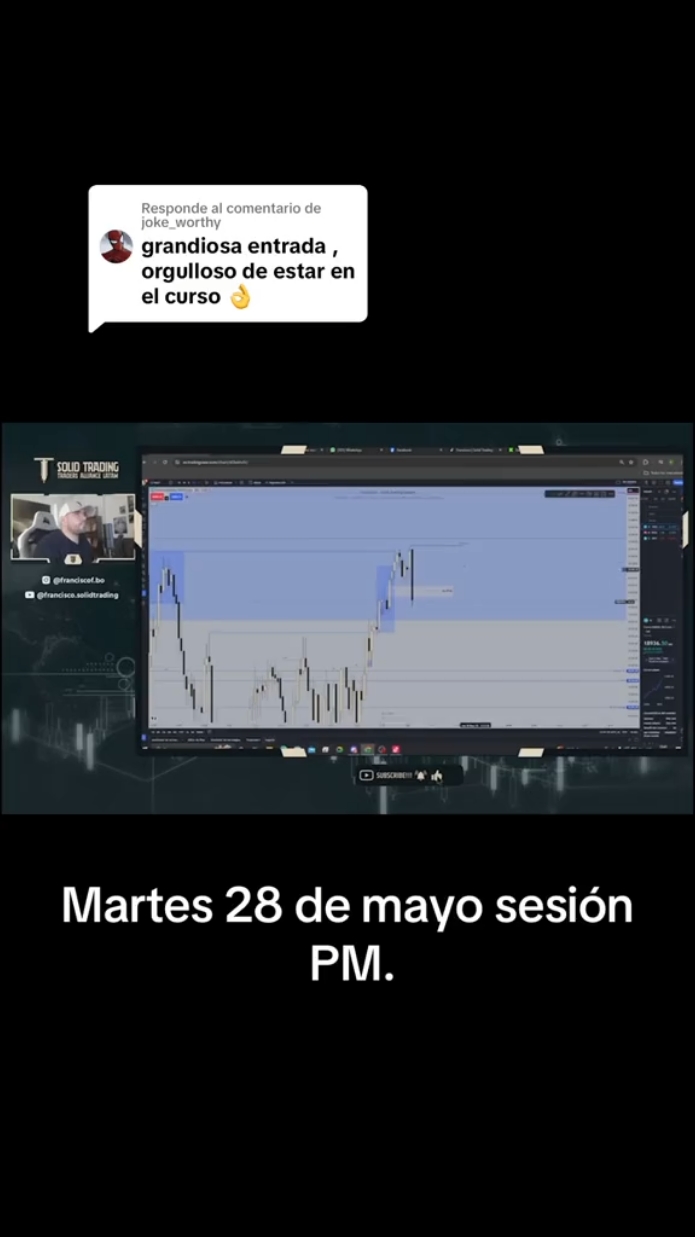 Respuesta a @joke_worthy operativa tomada en live de tik tok junto a la comunidad. Trading en nasdaq. #SolidTradingLatam #Trading #Traders #SolidTrading #TradingDeVerdad #TradingTransparente #Nasdaq #AprenderTrading 