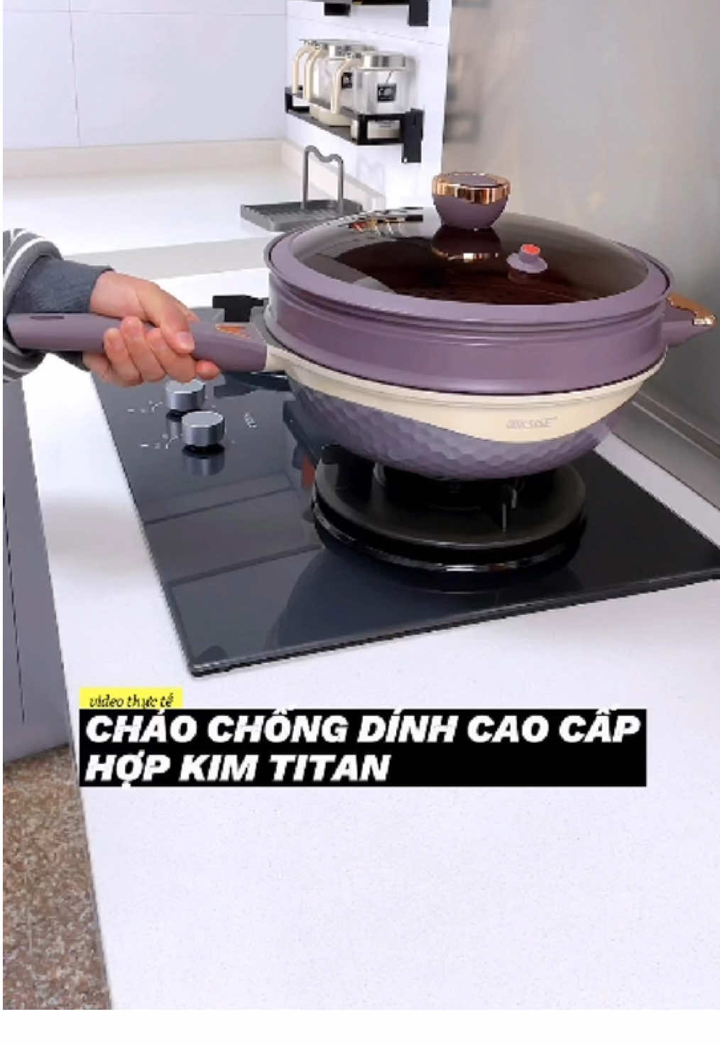 Chảo chống dính cao cấp hợp kim titan #giadungtienich #giadungthongminh #giadungbep #giadung #yeubep #nghiennha #yeubepnghiennha #nhaxinh #bepam #nhasach #bepxinh #nhadep 