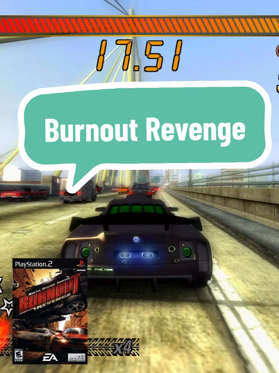 Replying to @chaosplayz223  Here are the top songs from Burnout Revenge! #burnout #racinggame #ps2 #ps2games #soundtrack #nostalgia #memoryunlocked 