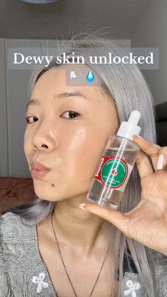 Plz add serum to your foundation if you don’t want crusty makeup this winter😭 @julioly_official  #kbeauty #koreanskincare #serum #dewyskin #glowyskin #julioly