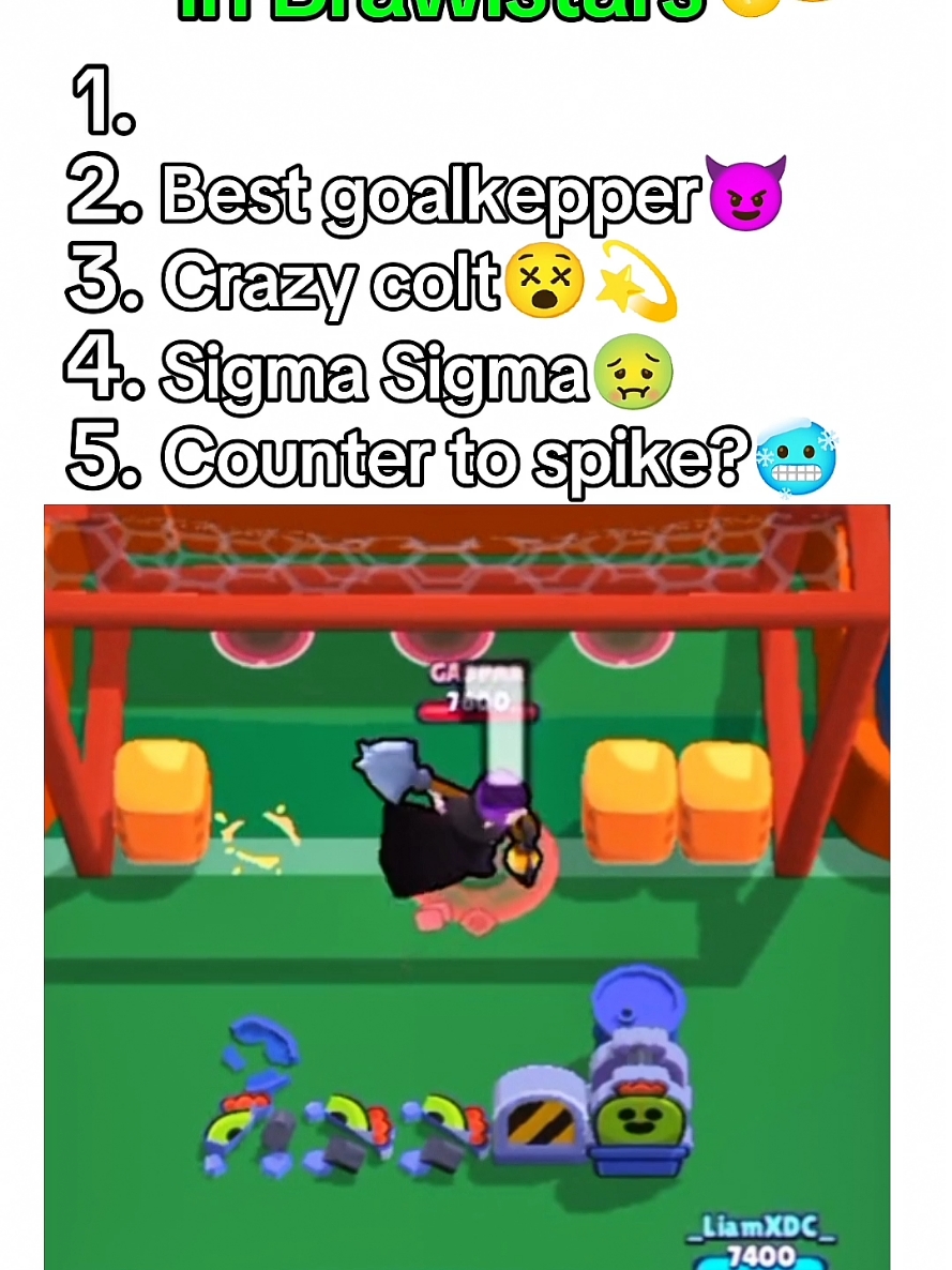 Top 5 Memes in Brawlstars #bs #memes #best #funny #brawlstarstiktok #brawl 