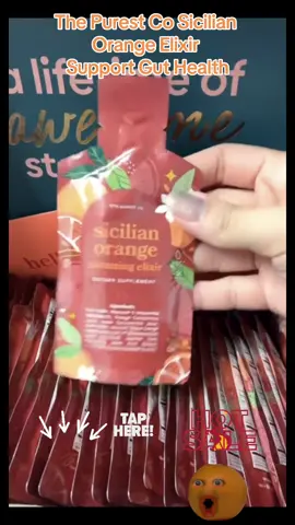 The Purest Co Sicilian Orange Elixir - Support Gut Health #createtowin #weeklywedrush #tiktokshopsingapore #tiktokshopsg #sgbrandweek #guthealth #gutsupport 