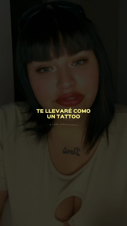 te llevaré como un tattoo ❤️ @FLOR ALVAREZ  para promoción, al dm! 📩 #floralvarez #tattoo #lyrics #tattooversion #musica #tattooartist #tattoocover #tattoospain 