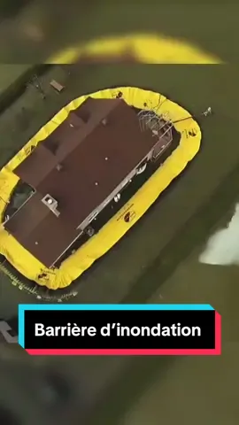 la barrière d’inondation Water-Gate  #inondation #invention #innovation #pourtoi #tendance #foryoupage❤️❤️ 