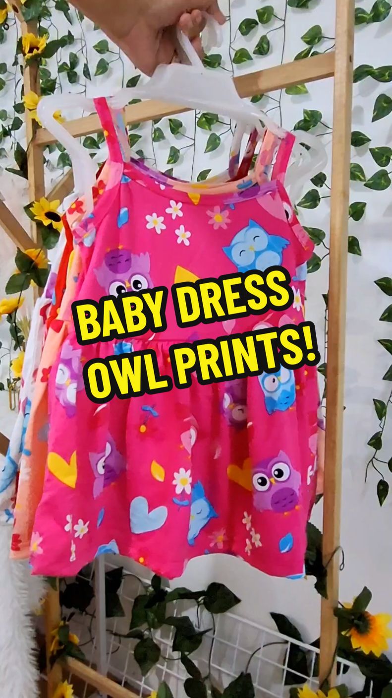 Ang ganda nito mga mommies.  Bagong stocks! ang ganda ng tela at prints nito. Owl prints , bibihira lang ito. kaya ano pa hinihintay nyo. Bilhan nyo na mga baby girl ninyo. gift ninyo sa kanila ngayong pasko!#babydress #creatorsearchinsights #babyclothes #fyp #mommyfinds #babygirl 
