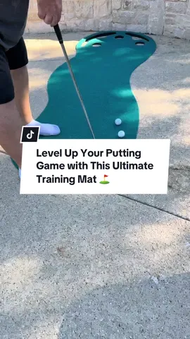 Take your putting to the next level—no golf course required! ⛳️ Perfect your stroke with this game-changing putting mat. Practice anywhere, anytime, and watch your scores drop! 🔥  #GolfAtHome #PuttingPractice #GolfTraining #GolfPuttingMat  #creatorsearchinsights #FYP #GolfPresent #GolfTok #Golf #TTShop #GolfTraining #Golfer #GolfTikTok #Putting #GolfMat #PuttingGreen #TikTokShop #TikTokShopBlackFriday #TikTokShopCyberMonday #PracticeMakesPerfect #IndoorPuttingGreen #ChristmasGiftIdeas #LearnHowToGolf #BlackFriday #ChristmasTok #ChristmasTok #GolfIndoors #tiktokholidayhaul 