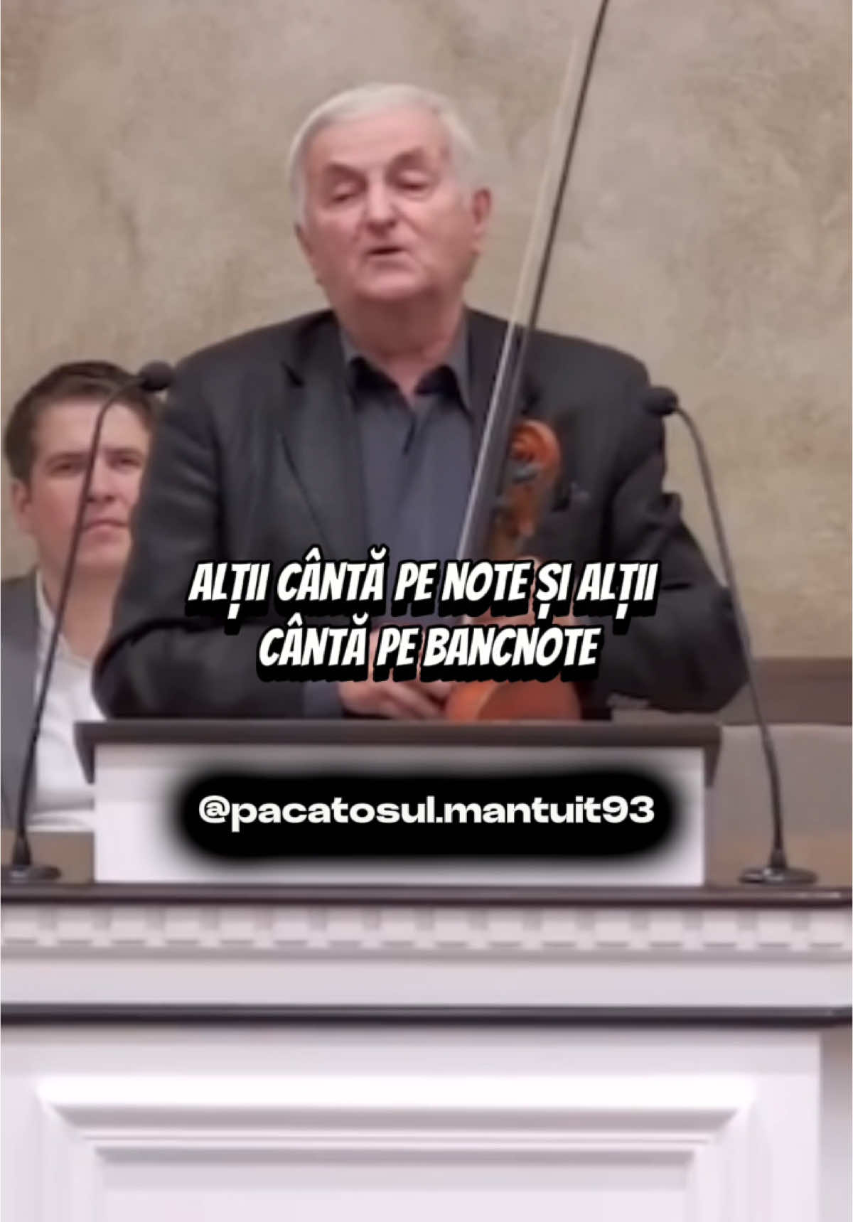 Unii cântă după ureche, alții după note, alții după bancnote! #pacatosulmantuit93 