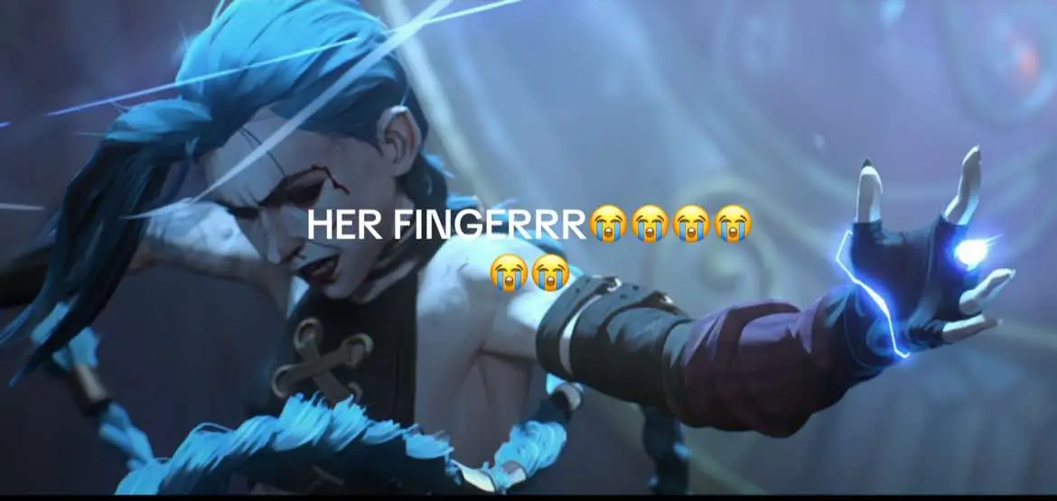 #JINX | rip jinx middle finger will be missed #arcanenetflix #arcane #arcaneseason2 #jinxarcane #arcanejinx #caitlyn #caitlynarcane #caitlynkiramman #kiramman #viarcane #arcanevi #vi #violet #jinxandvi #caitvi #caitvicanon #caitviarcane 