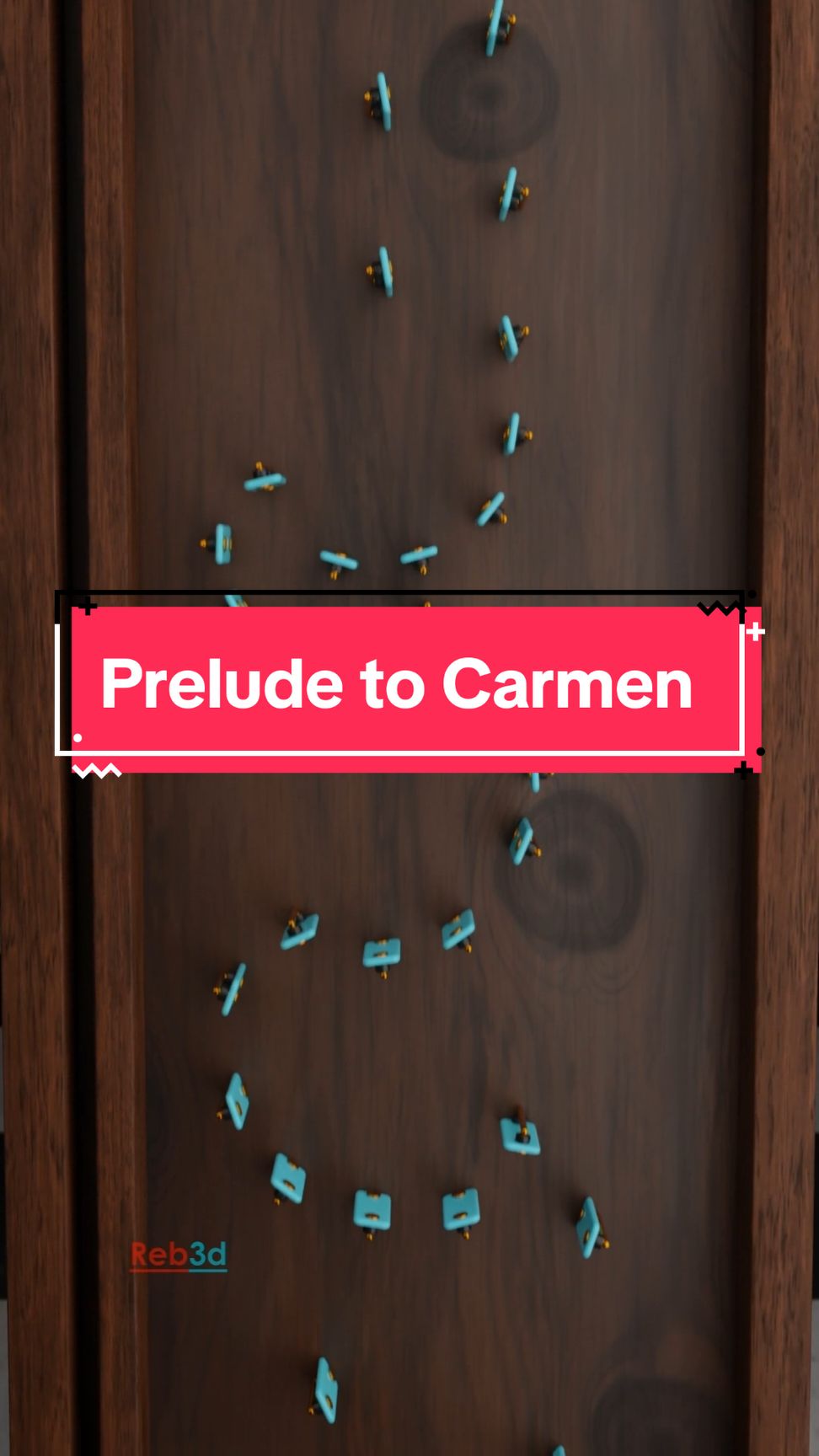 prelude to Carmen #marblerun #classicalmusic #animation #blender 