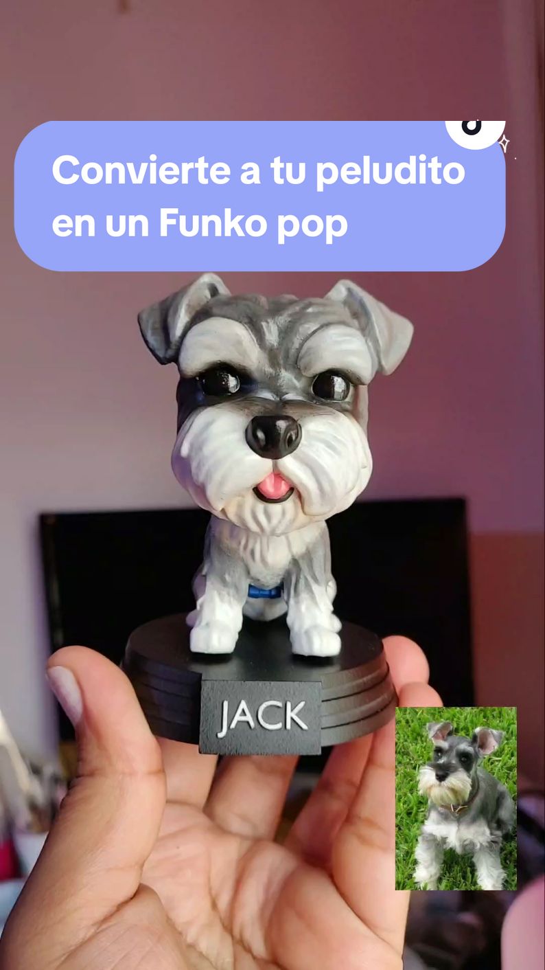 convierte a tu peludito en un tierno Funko pop ❤️🤗 en esta oportunidad hicimos un un lindo Schnauzer , información al número de nuestro perfil 😊 #funkopersonalizadoperu #funkopersonalizadomascota #funkopoppersonalizado #funkospersonalizados #funkopersonalizado #funkoschnauzer #funkopopperrito #funkopopschnauzer #funkodeperritos #funkopets #funkomascotaperu