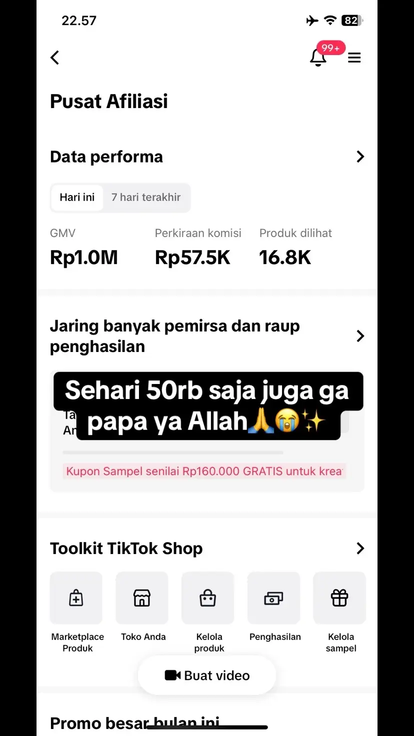 Semoga semakin naik komisinya setiap hari Aminn🥰🙏#affiliatetiktok #affiliatemarketing #affiliate #affiliatepemula  #fyppppppppppppppppppppppp  