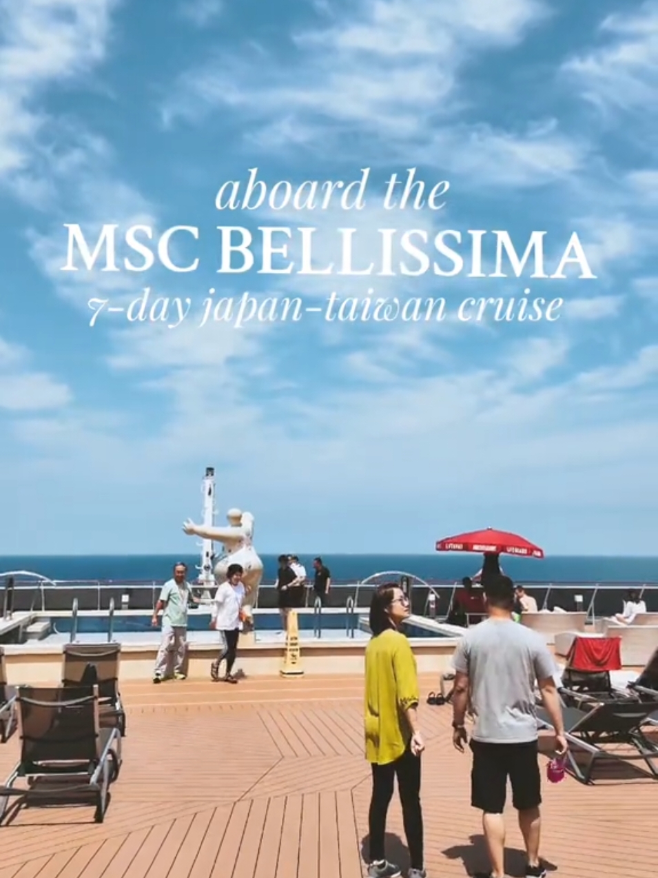 Our 2nd cruise ☺️ 7 Day Japan-Taiwan Cruise aboard the MSC Bellissima 📍Yokohama 📍Okinawa 📍Ishigaki 📍Keelung #cruisetok #cruisevacation