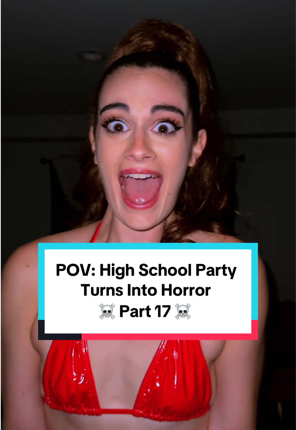 POV: High School Party Turns Into Horror. Part 17. #pov #funny #comedy #skit #party #horror 