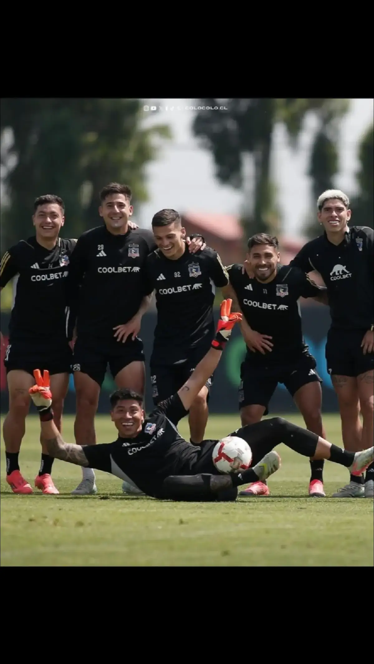 Guapitos los muchachos 🤤🤤😍#colocolo #futbool #eternocampeon #bellos #punteros #viral #parati 