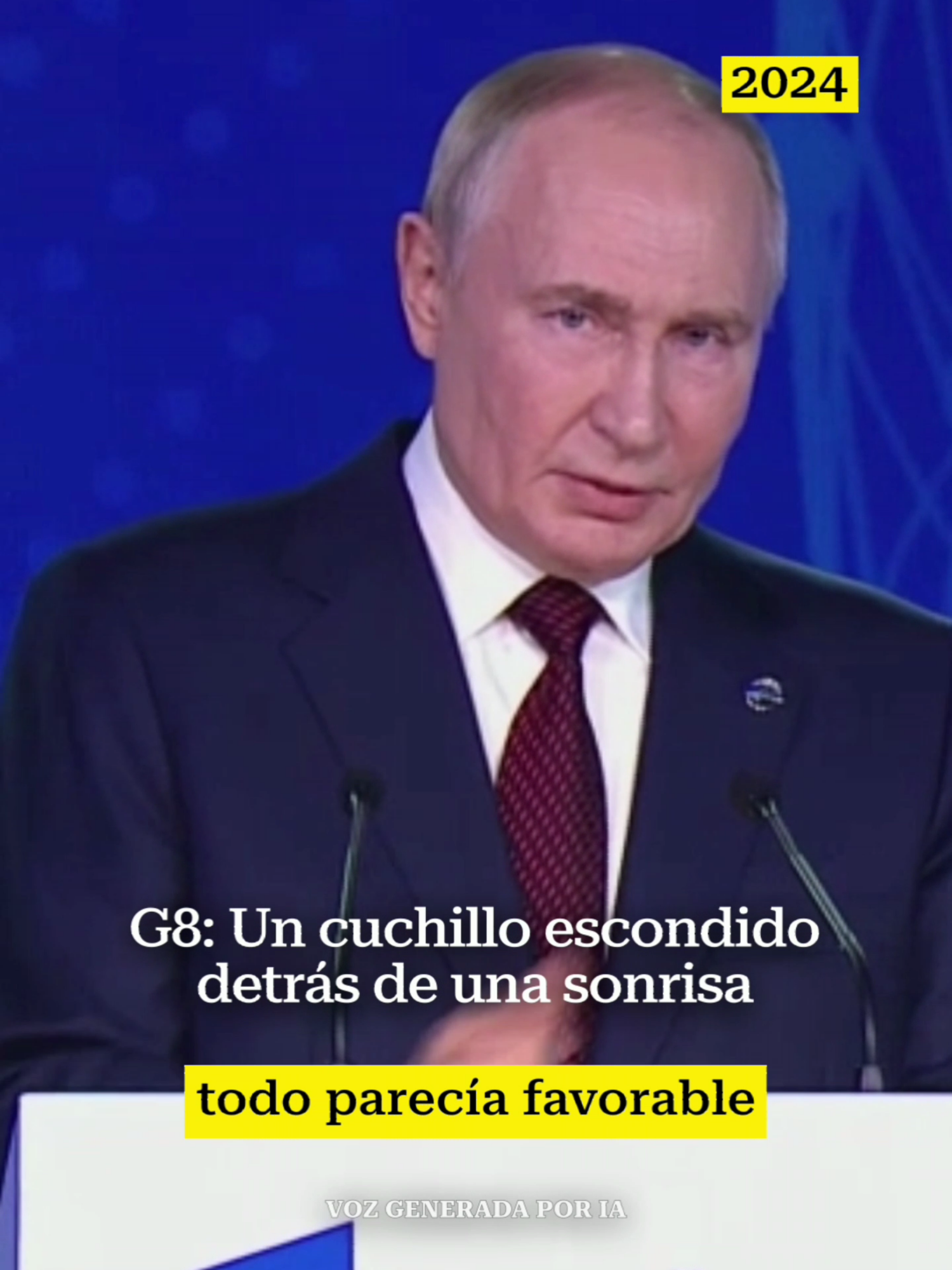 Putin relata cómo presionaron a Rusia en el G8 durante décadas Putin contó cómo han evolucionado a lo largo de las décadas las relaciones en el seno del G8, que nunca aceptó a Rusia como miembro en igualdad de condiciones. #putin #rusia #democracia #estadosunidos #eeuu #occidente #francia #alemania #libertad #independecia #europa #ue #unioneuropea #tecnologia #g7 #g8 #actualidad #liberal #igualdad